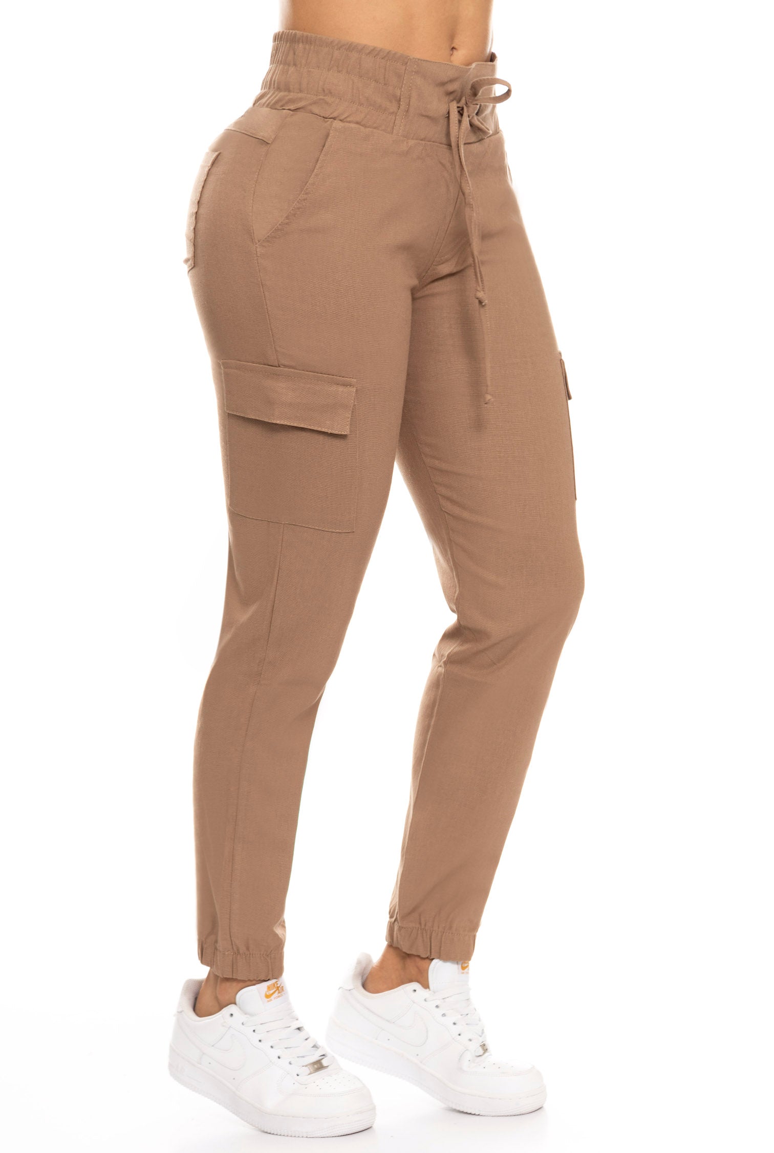 Jogger mujer cafe cheap